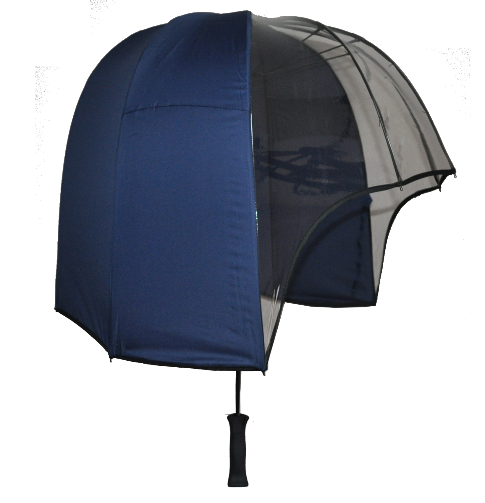 StormDefender Clear Dome Umbrella - Windproof Automatic See-Through Umbrella For Heavy Rain